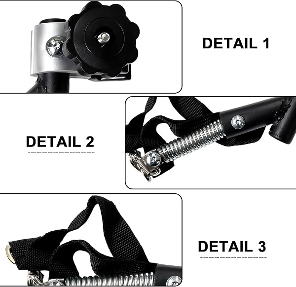 Attache Remorque Velo, 25cm Attelage Universel de Remorque Vélo, Adaptateur D'attelage de Remorque de Vélo, Attelage de Remorque de Vélo électrique pour Enfants, Animaux Domestiques Remorque de Vélo - 3