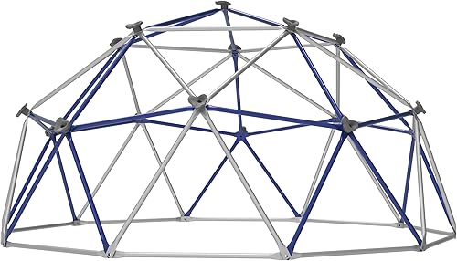 Miniatura 9 de Jack and June Escalador de gimnasio de jungla de acero resistente a los rayos UV, color azul