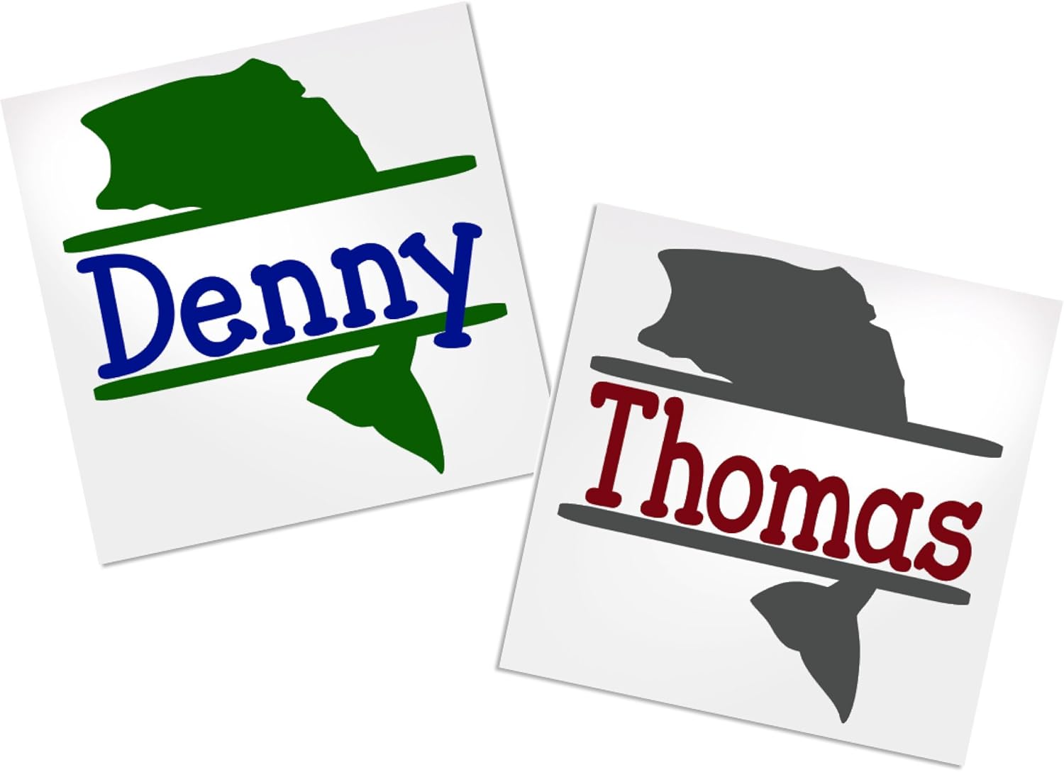 Bass Fish Decal for Yeti, Your Choice of Colors & Name Decals by ADavis