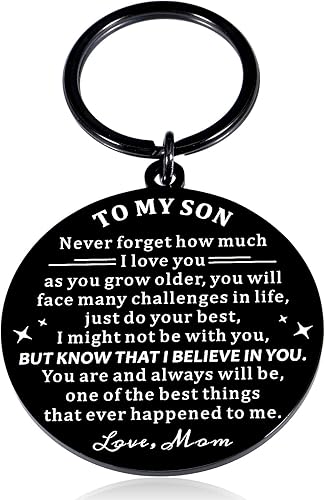 Regalos inspiradores para hijo regalos de San Valentín para hijo de mamá regalos divertidos de cumpleaños para hijo regalos de graduación para