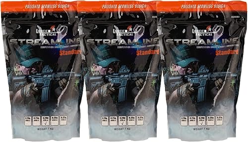 Miniatura 4 de Lancer Tactical Optimiza la competencia grado Airsoft BBS 0.01 oz-0.01 oz-Hecho en Taiwán