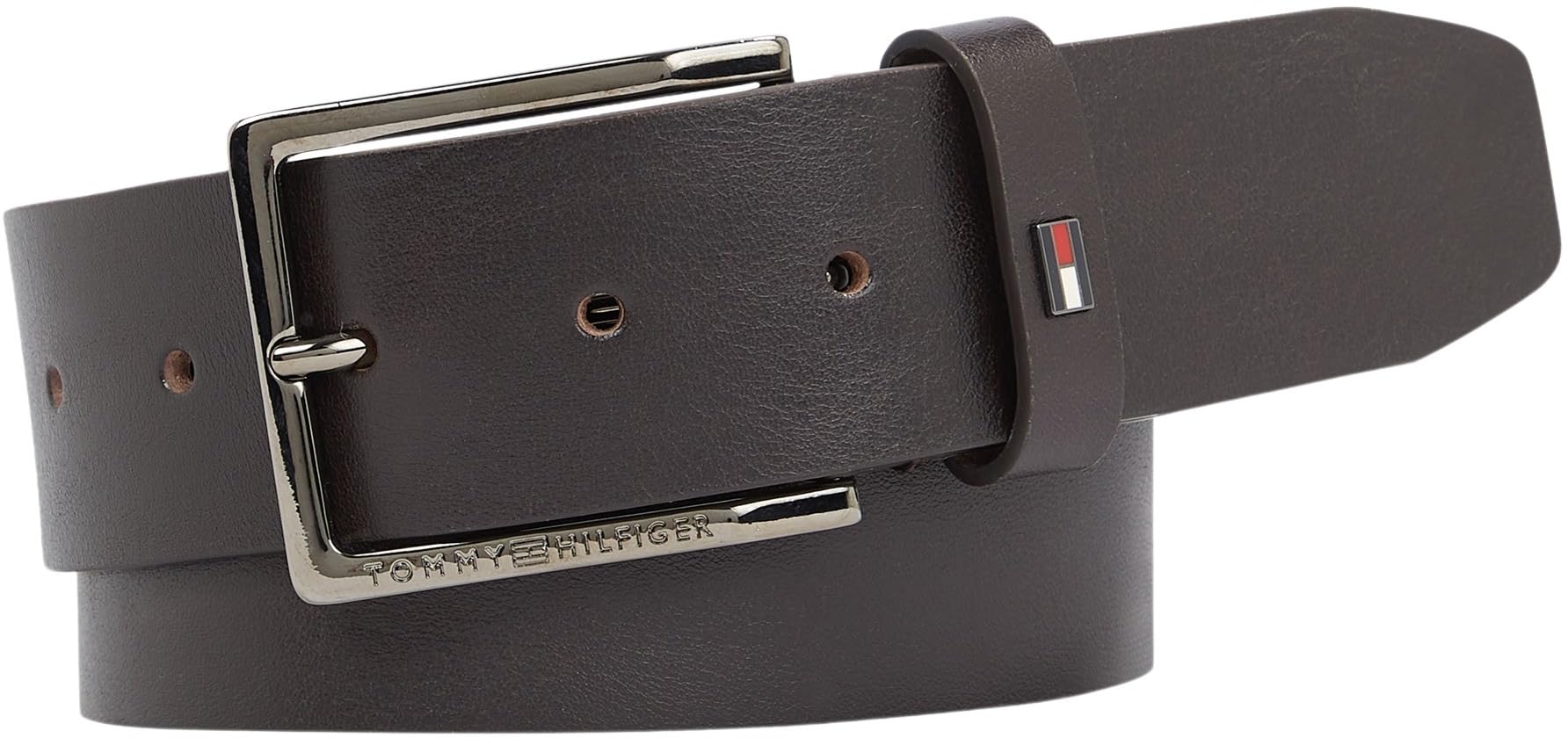 Tommy Hilfiger Men's Oliver 4.0 Ext Am0am12299 Belts, Brown (Testa Di Moro), 95