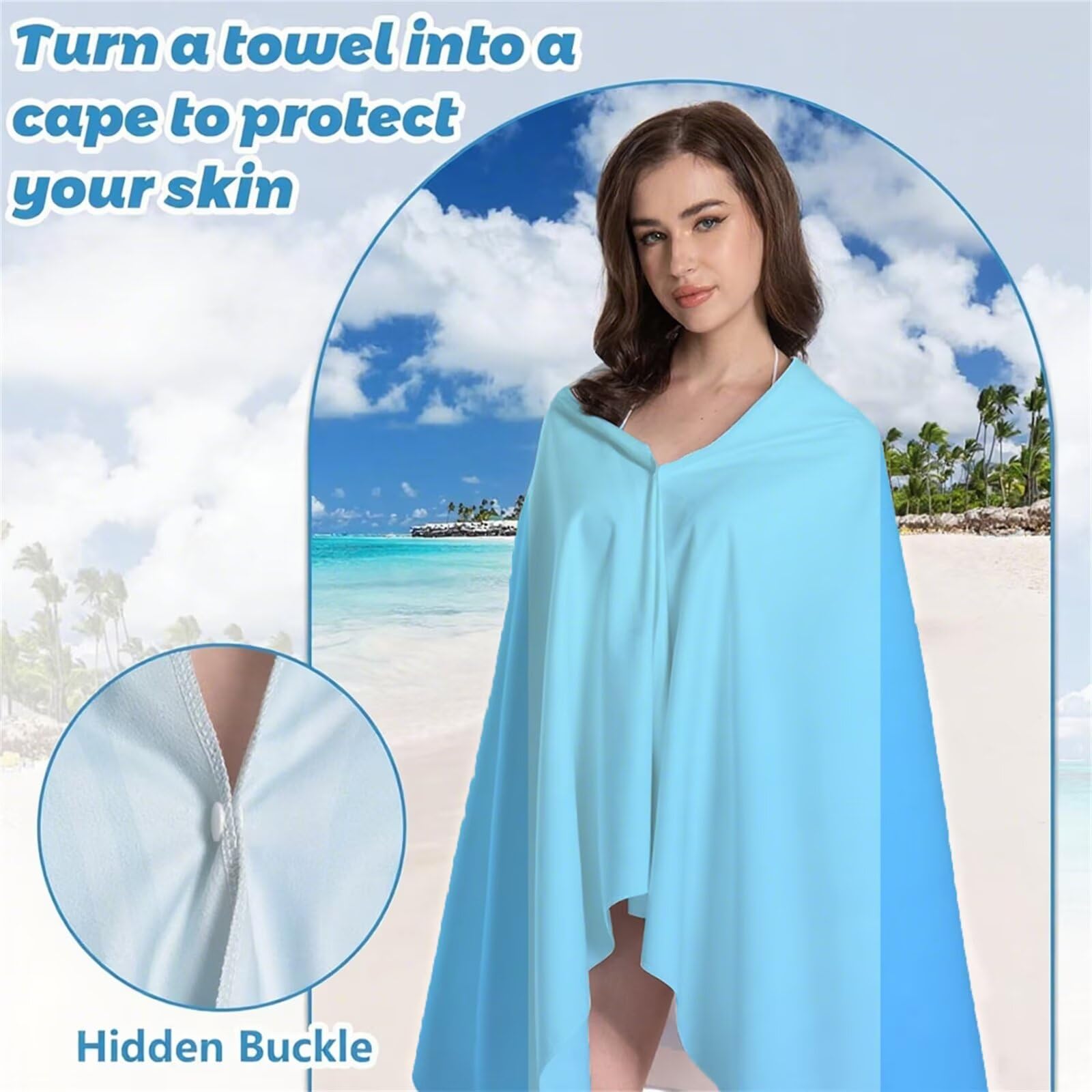 Serviette de Plage XXL 90x180 cm Anti Sable et Séchage Rapide mikrofibra Drap de Plage Serviette de Bain Grande Taille Drap de Bain pour Homme Femme Voyages Natation Camping Pique Nique Bande S-41