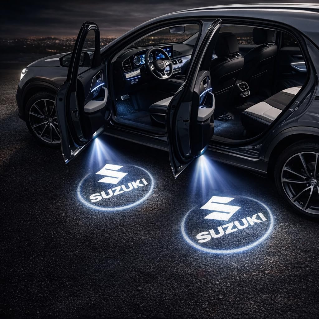 ETH Car Door LED Ghost Shadow Light Projector for Maruti Suzuki | HD Suzuki Logo Projection | Plug & Play Welcome Courtesy Lamp | Smart IC LED, ABS Housing | Pack of 2-image-47