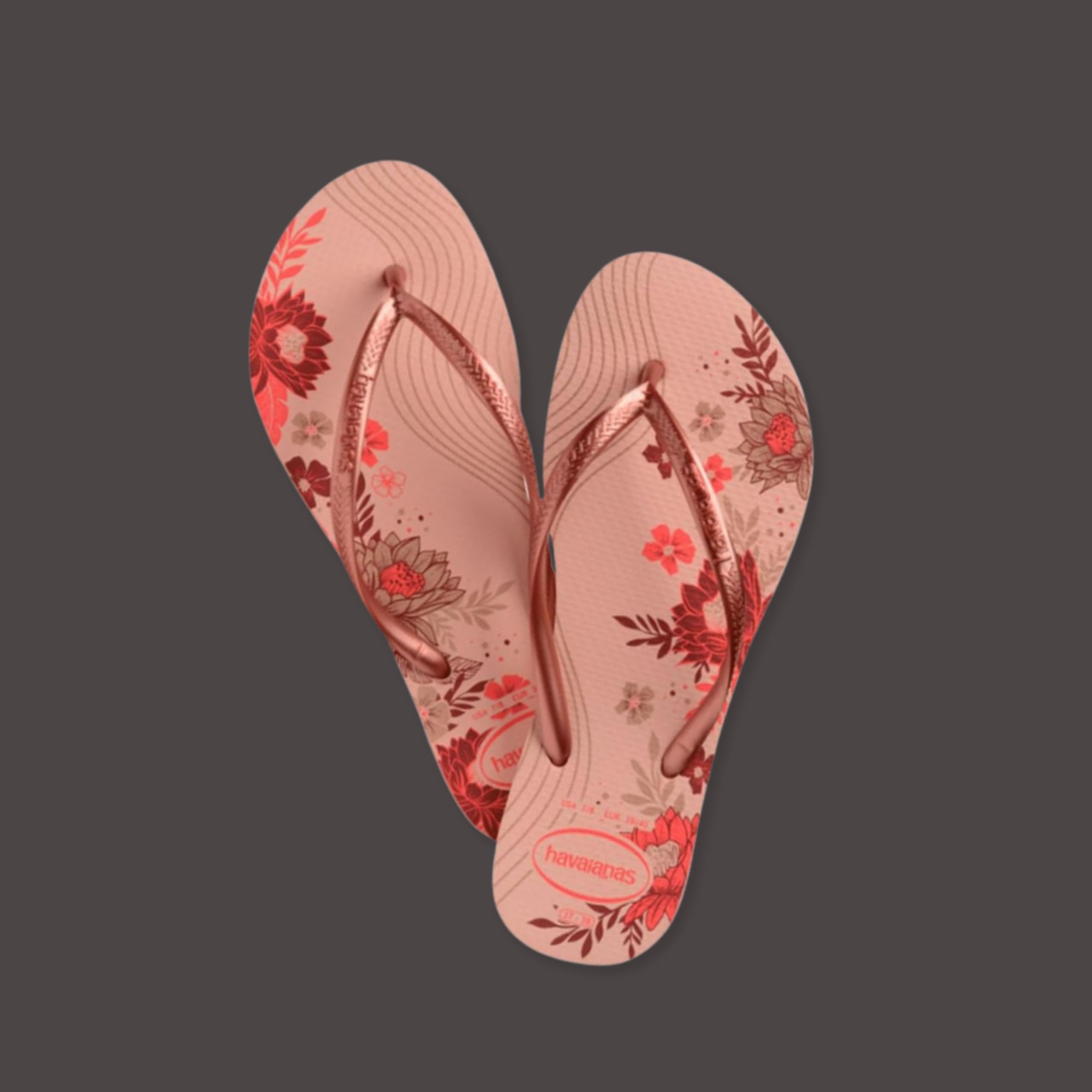 Havaianas - Slim Organic, Infradito da Donna Eleganti, Resistenti e Versatili con Suola Antiscivolo, Donna
