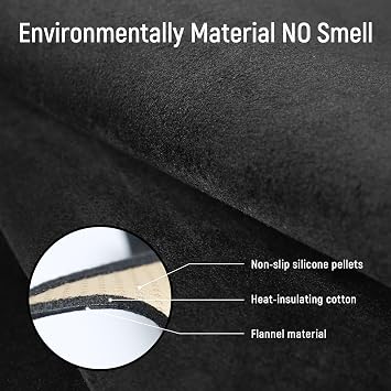 Dash Cover Compatible with Hyundai 2016 2017 2018 Tucson Accessories Flannel Dashboard Cover Dash Mat Center Console Cover Sunshield Protector Pad
