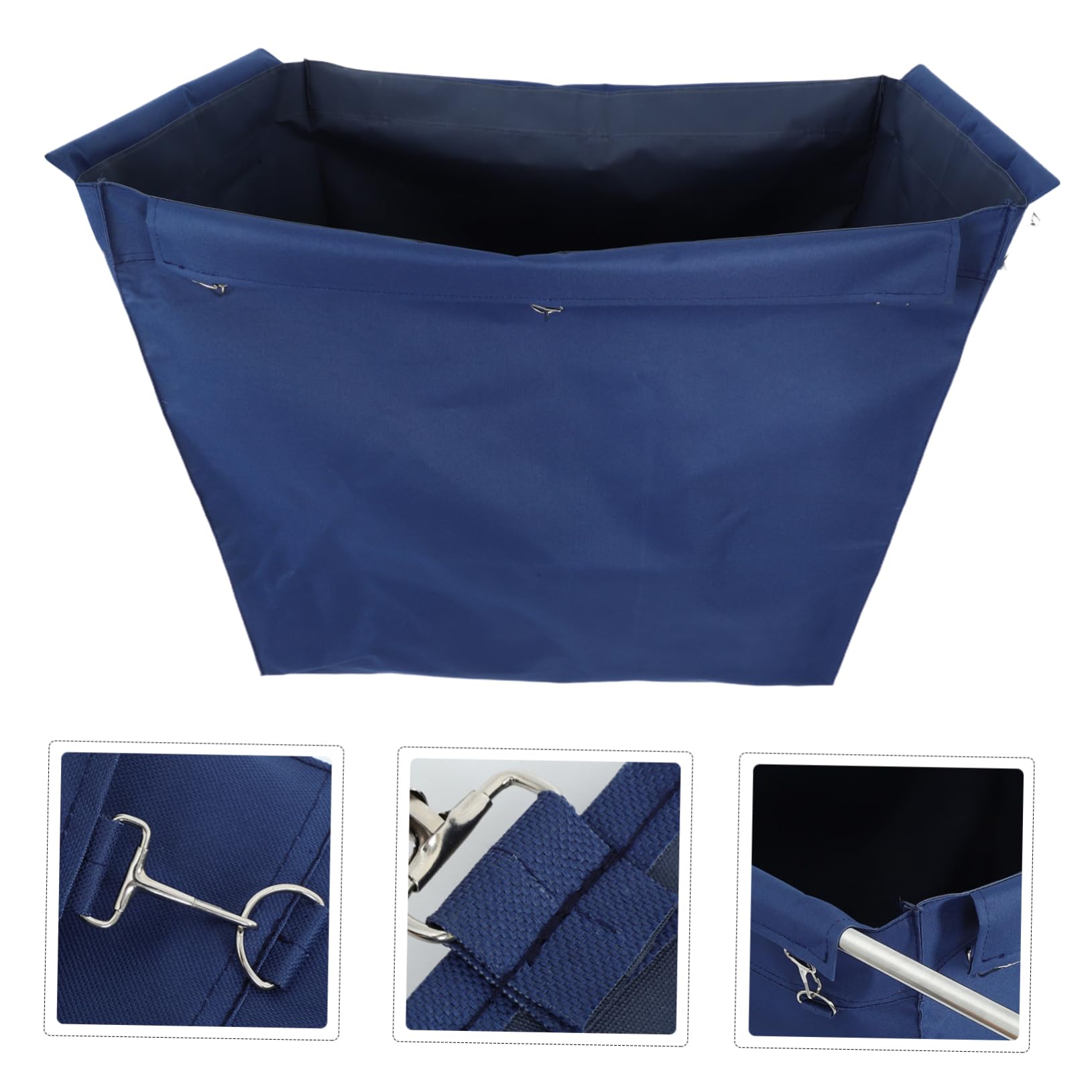 Sacca per Carrello della Lavanderia Oxford, Borsa Porta Biancheria da Viaggio, Grande Capacità, Portatile per Organizzazione e Pulizia