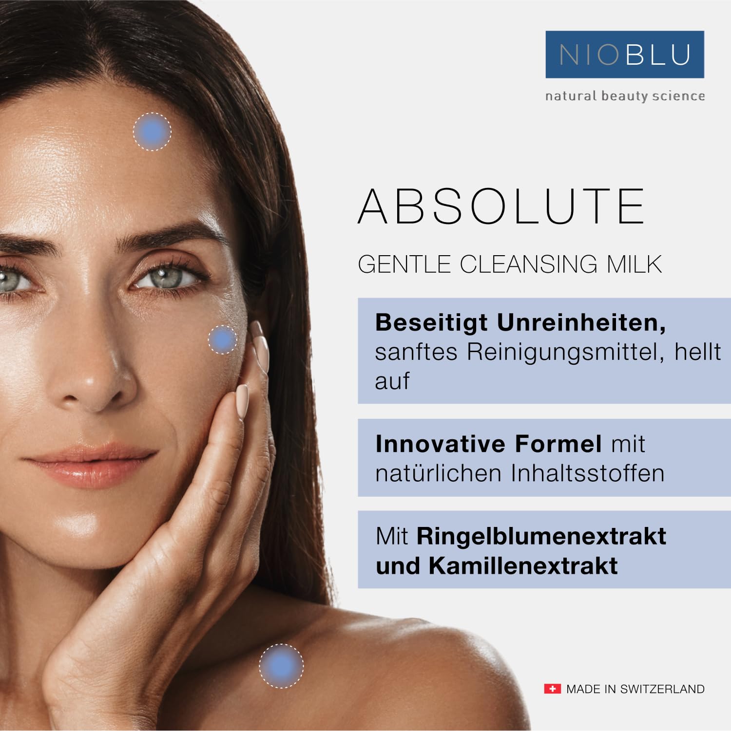 Sanftes Gesichtsreinigungsset + Revitalisierendes Gesichtswasser – Komplette Routine zur Reinigung und Regeneration der Haut