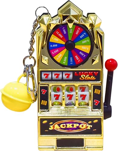 Máquina de juego Lucky Jackpot Mini Toy Lucky para decoración creativa de pastel de cumpleaños Mini para adultos Banco de monedas disponible en Yaxa Venezuela