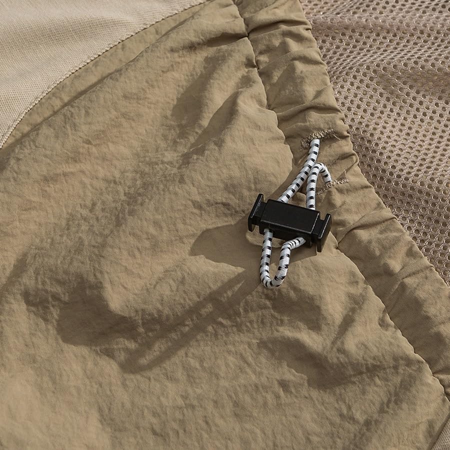 Poche à cordon de serrage patchwork pour emporter vos affaires en extérieur sans sac lourd - 4