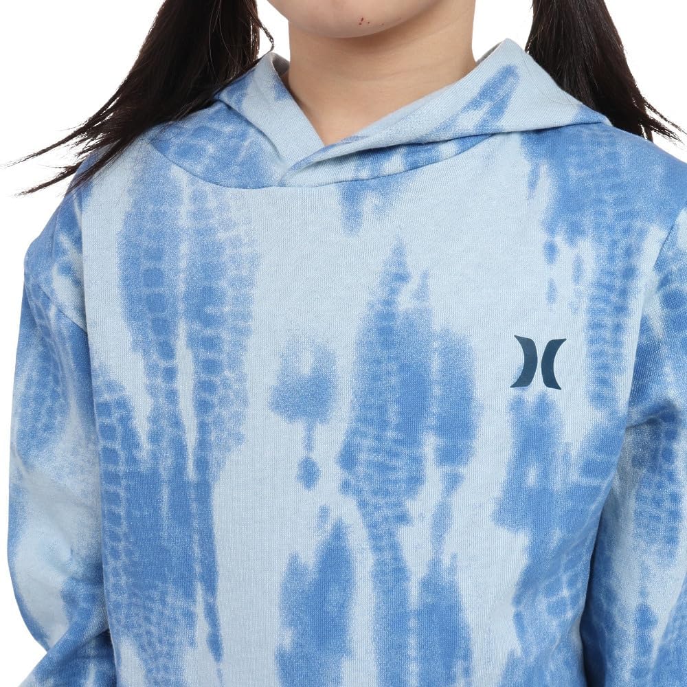 Hurley Girls' One And Only Pullover Hoodie Size Hurley Girls' One And Only  Pullover Hoodie - Soft Heather Jersey With Hood Youth Hoodies Girls Hurley boys One and Only Pullover Hoodie Hooded Sweatshirt, Crysta