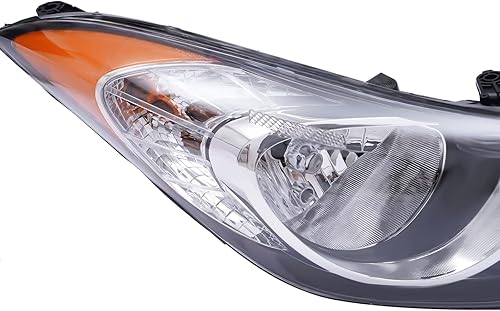 Miniatura 6 de Conjunto de faro halógeno 921023Y000 HY2503161 faro delantero derecho de fábrica para Hyundai Elantra 4 puertas 2011 2012 2013 (lado derecho del