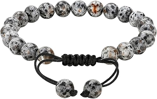 Miniatura 345 de Amazing Gemstone Crystal Bracelet for Women Men's Gifts - Protection Healing Crystal Bracelet - 8mm Gemstone Beaded Adjustable Bracelet Pulseras