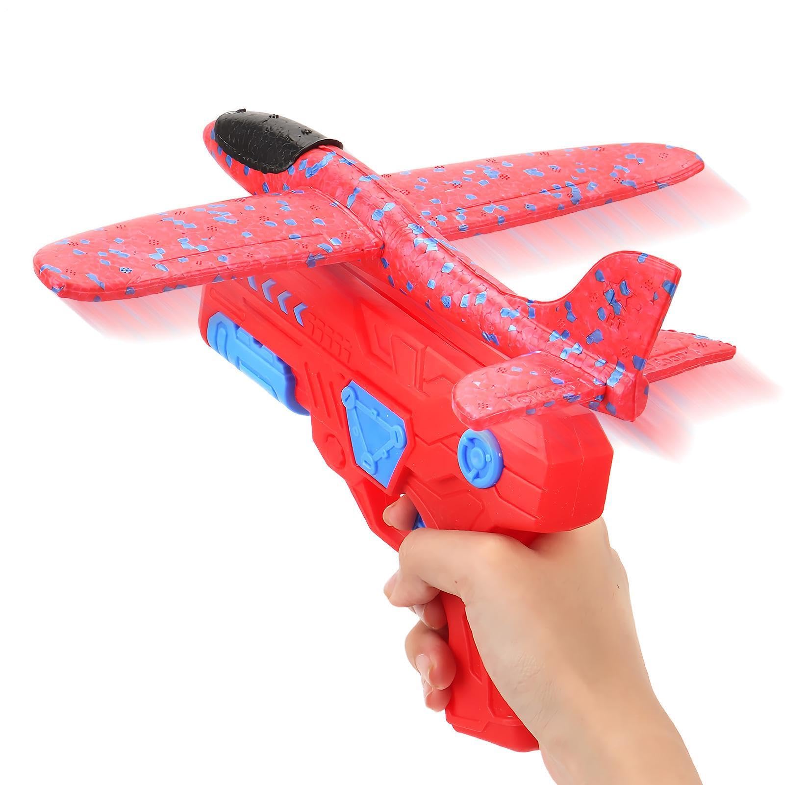 Airplane Gliders for Kids,Foam Aircraft Launching Toy,Outdoor Play Airplane Glider | for Outdoor Backyard Summer Birthday Party Gathering Park Beach Camping — view 10