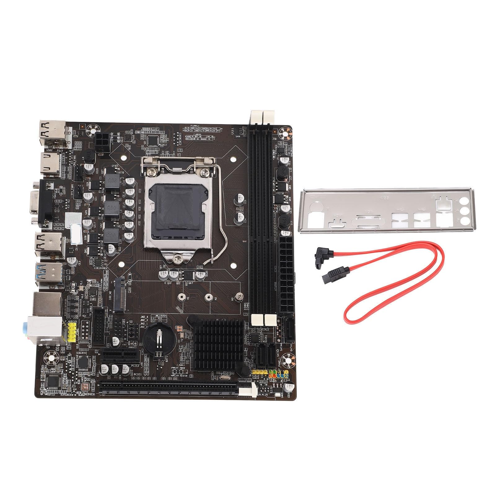 Gamingowa Płyta Główna DDR3, Komputerowa Płyta Główna do Procesorów Corei7, I5, I3 (LGA1155) 2 Interfejs Sieciowy DDR3 100M