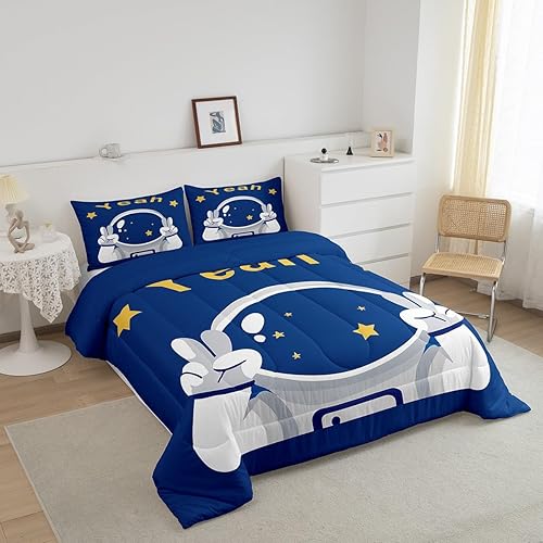 Miniatura 141 de Castle Fairy Juego de edredón de Halloween tamaño individual, juego de ropa de cama con estampado de animales de murciélagos negros para niños