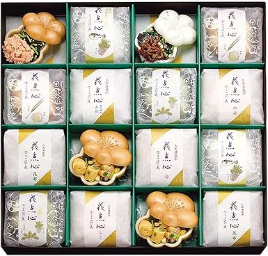 Amazon セット商品 京洛辻が花 お茶漬最中 お吸い物最中 国産もち米あられ1個セット 粧箱 16個入り 東京スカイツリー お茶漬け 通販