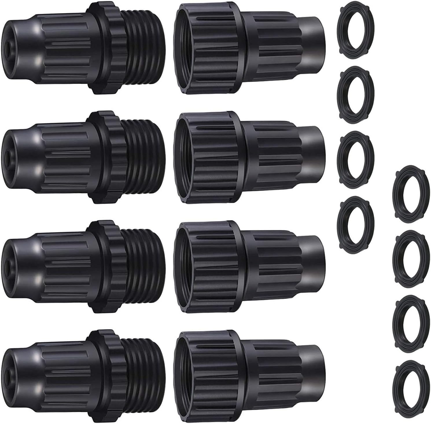 SUNMME Expandable Garden Hose Repair Kit, Plastic Flex Hose