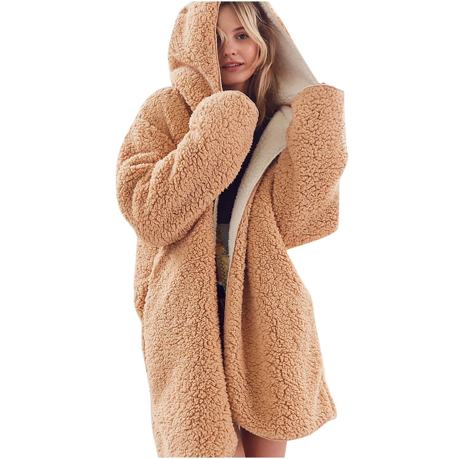 【SMOOTHMOOD】Teddy Shearling Hooded Coat SMOOTHMOOD】Teddy Shearling Hooded Coat 【公式通販】