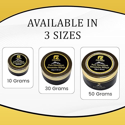 Miniatura 8 de Shilajit Pure Himalayan Mountains Shilajit  La fuente natural más pura de ácido fúlvico, oligominerales y más de 85 minerales con cuchara (0.35oz)