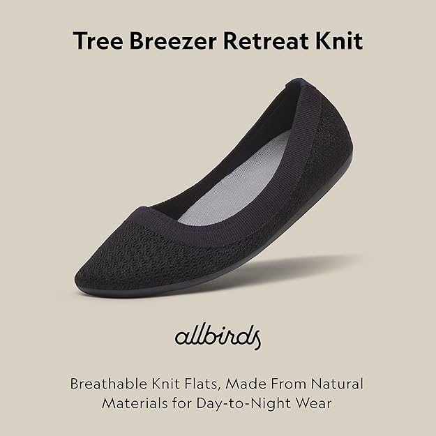 Amazon | Allbirds レディースツリーブリーザー、ニットバレエフラット