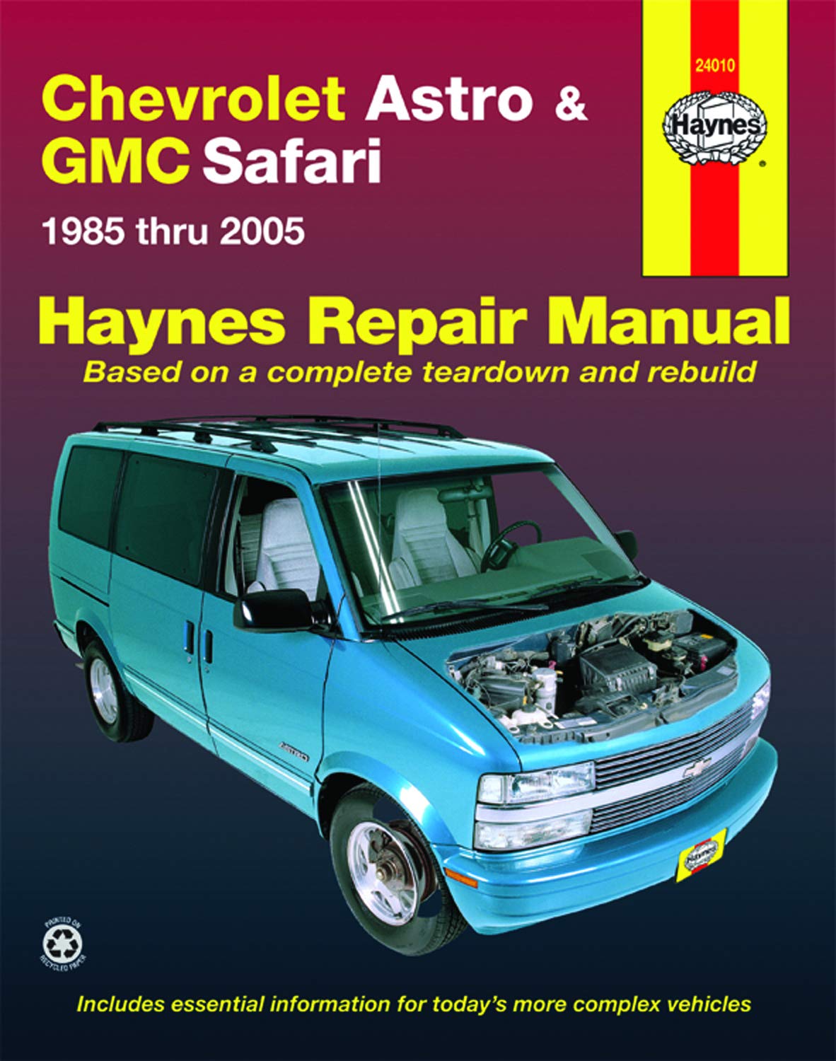 Chevrolet Astro and GMC Safari (85-05) Haynes Repair Manual: 1985 thru 2005