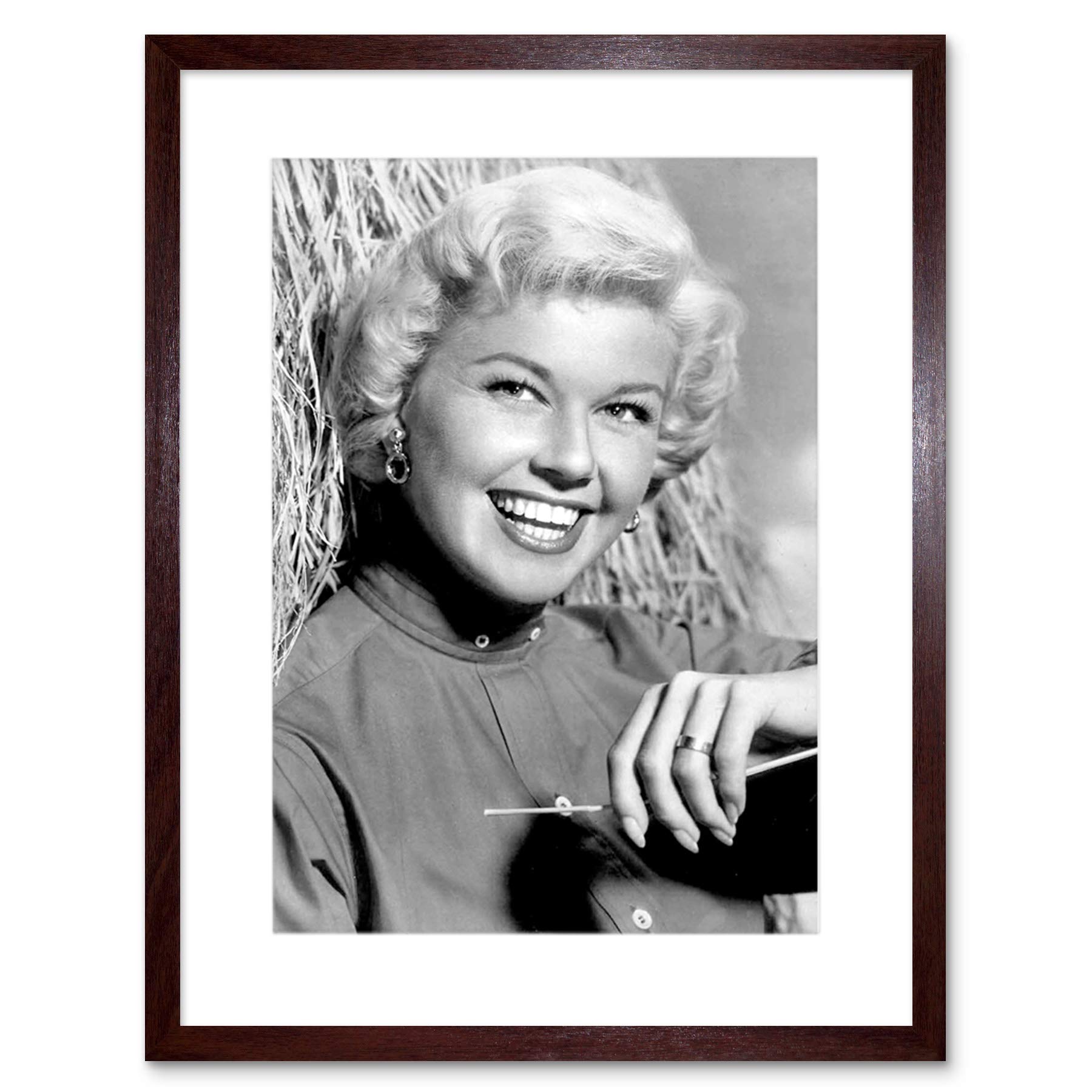 Wee Blue Coo Hollywood Publicity Shot Doris Day Framed Wall Art Print