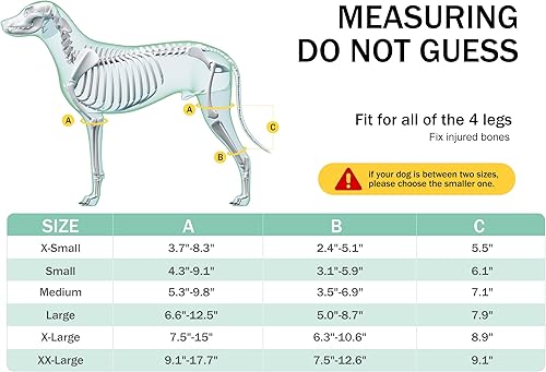 Miniatura 8 de Rodillera para perro para pierna trasera de ACL desgarrada, soporte de ACL para pierna trasera de perros, con estabilizadores laterales, fuerte
