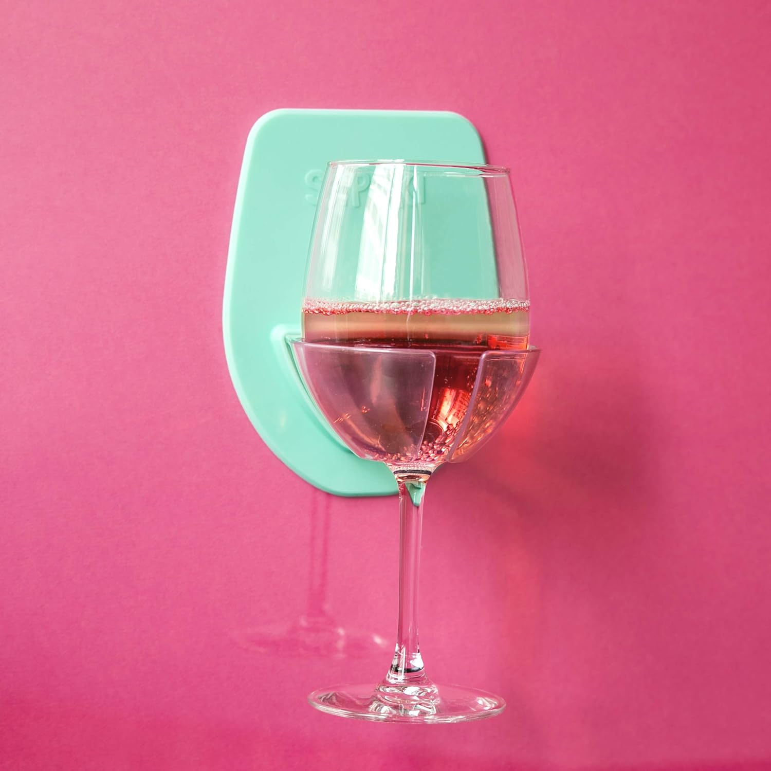 30 Watt Silicone Wine Glass Holder for Bath & Shower | Give The of Bathtub Spa Relaxation : Home & Kitchen