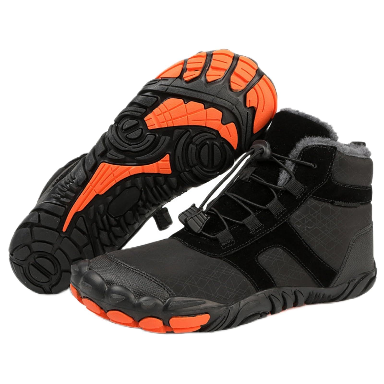 Msport Zapatillas Barefoot de Invierno Térmicas para Hombre/Mujer – Calientes, Antideslizantes – Ideales para Senderismo, Excursiones y Deportes al Aire Libre