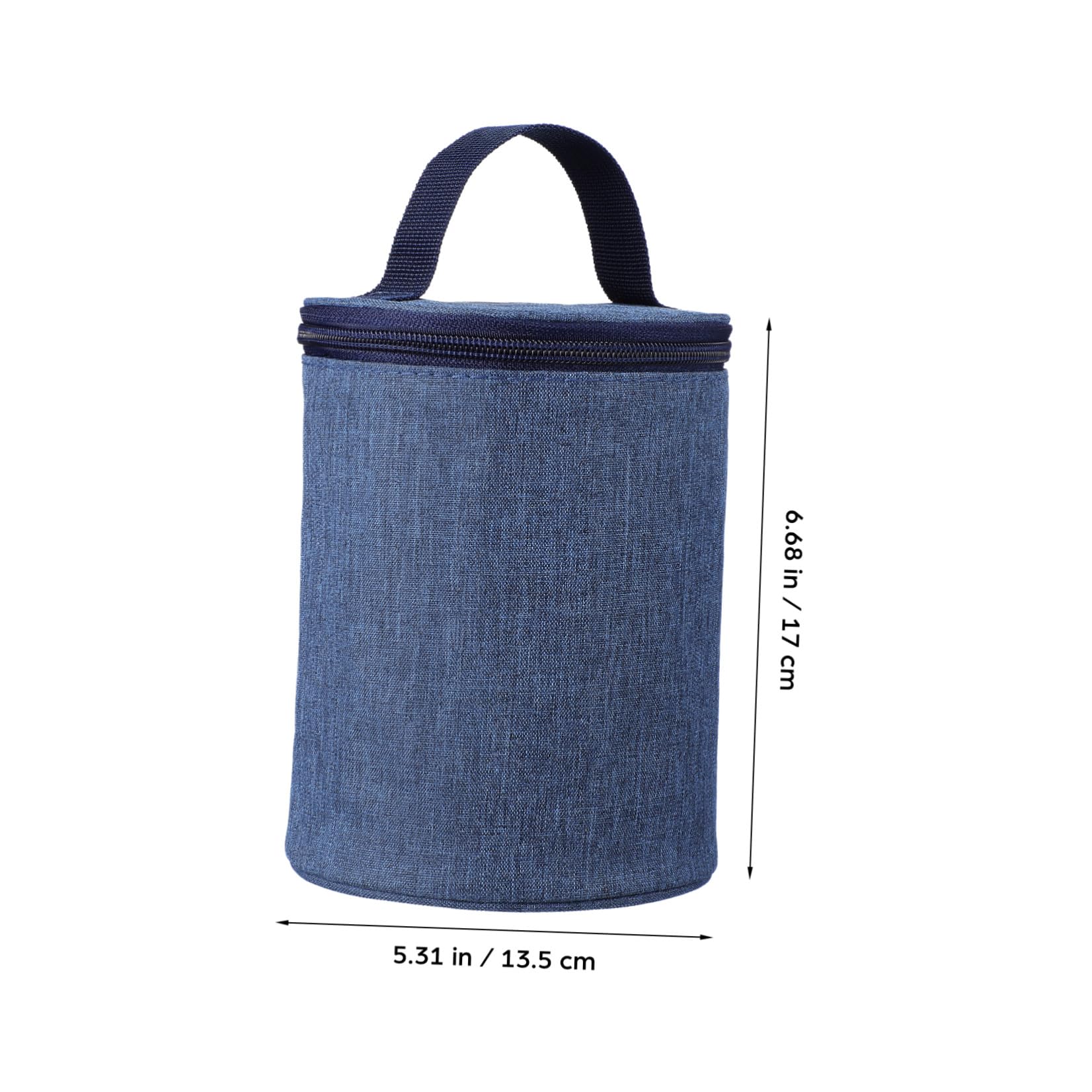 Paquet Isotherme Portable Toile Résistante pour Tasse et Bol Pratique