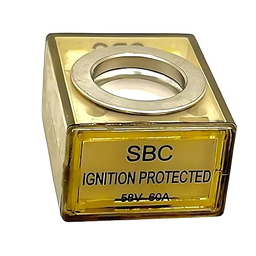 Miniatura 31 de South Bend Components Paquete combinado de fusible de batería de 250 A (MRBF) y bloque de terminales, 58 V CC máximo, IP66, protección contra