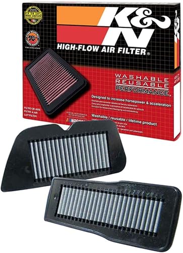 Miniatura 1 de K&N Filtro de aire del motor: Alto rendimiento, Premium, Filtro de aire Powersport: Se adapta a SUZUKI 1987-2009 (S83 Boulevard, VS1400GLP Intruder,