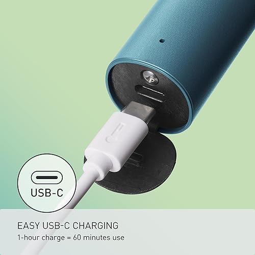 Miniatura 4 de Panasonic Maquinilla de afeitar eléctrica para hombres, afeitadora en seco y húmedo con sistema de corte de 3 cuchillas, mango ergonómico y carga