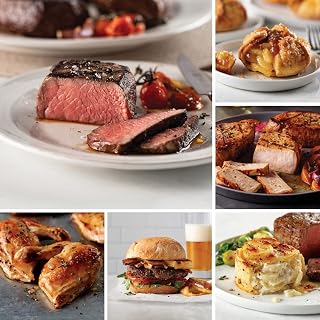 Omaha Steaks Bulk Meat and Meals Collection Deluxe - Premium Steaks Bulk Pack for Families