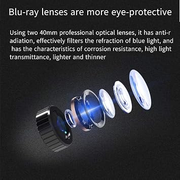 VR Headsets Compatible with iPhone & Android Phone-Virtual Reality Headsets New 3D VR Glasses 2021VR8.0