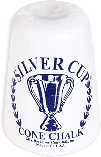 Silver Cup Tiza Cono de Billar Blanco