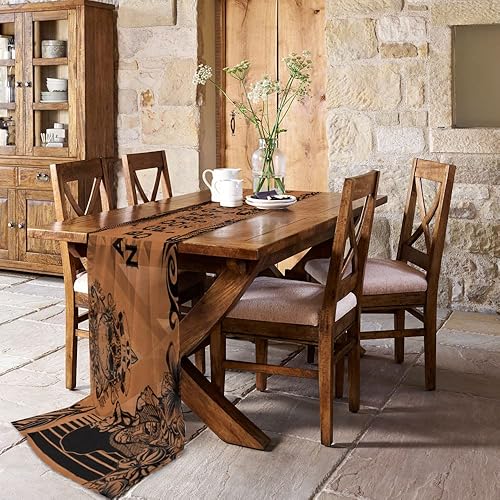 Miniatura 3 de Chiffon Table Runner for OutdoorIndoor Use - Lightweight Voile Sheer Table Cloth Dresser Scarves Dining Table Decor for Party - Halloween Witch