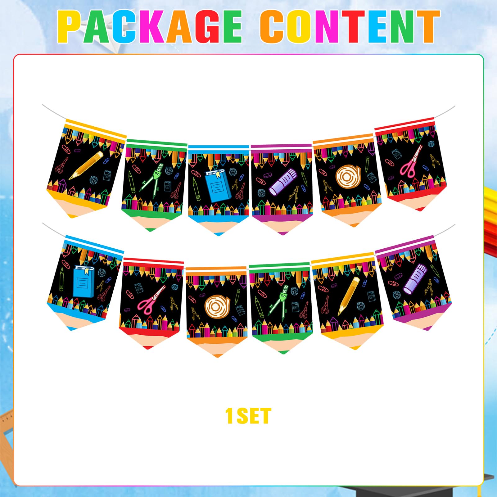 Back to School Banner Decorations - Image 2