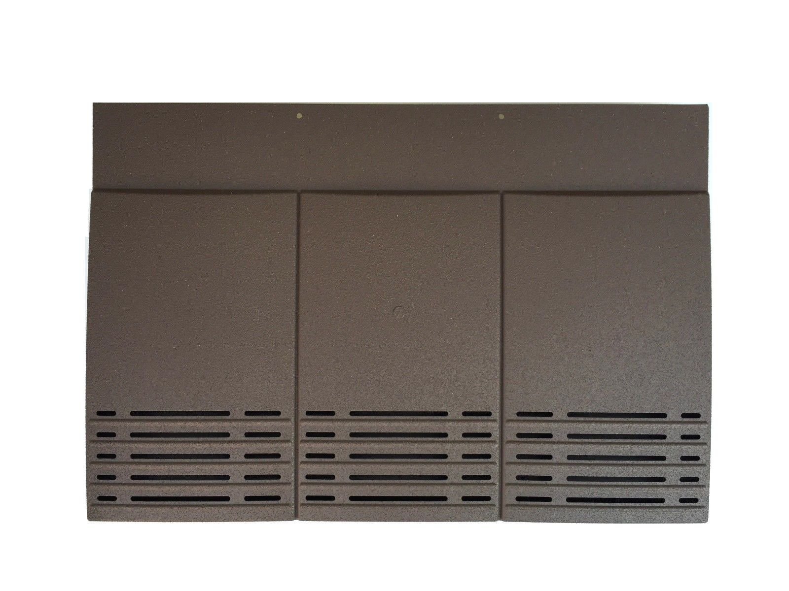 Beddoes Products Brown - Sanded Plain Tile Vent To Fit Concrete/Clay Plain Roof Tiles (Brown - Sanded)