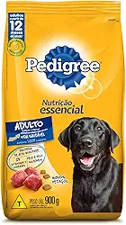 Ração Pedigree Nutrição Essencial Carne Para Cães Adultos 900 g