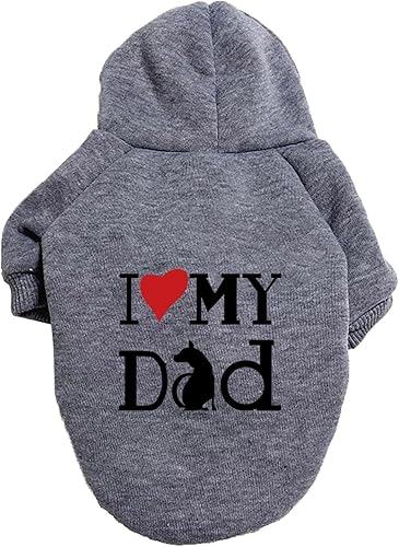 HonpraD Suéteres para perros grandes y pequeños, ropa para mascotas para perros pequeños, chaleco femenino, ropa de forro polar elástico