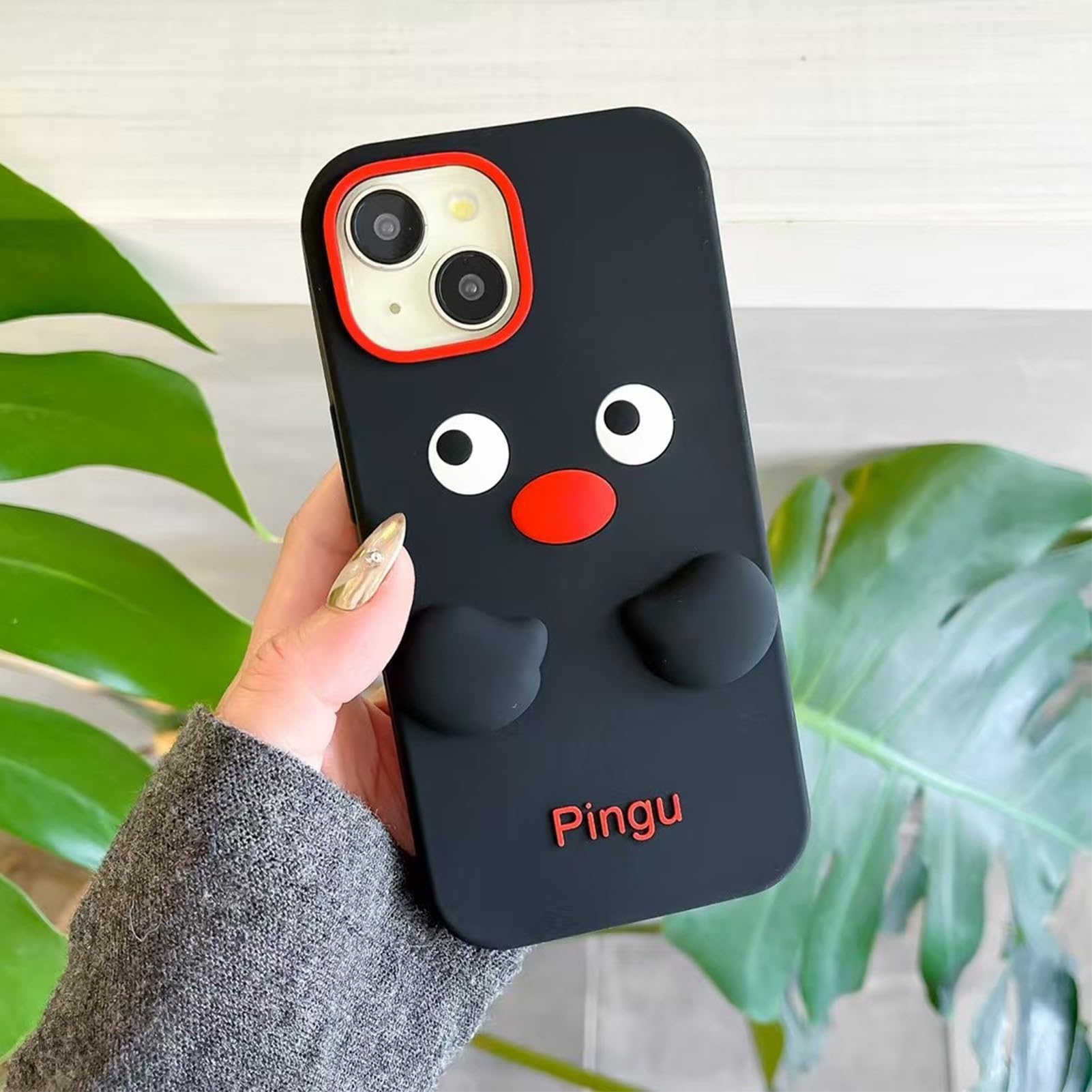 Amazon.co.jp: MAYABABY iphone 13/14/15携帯カバー 可爱い ペンギン