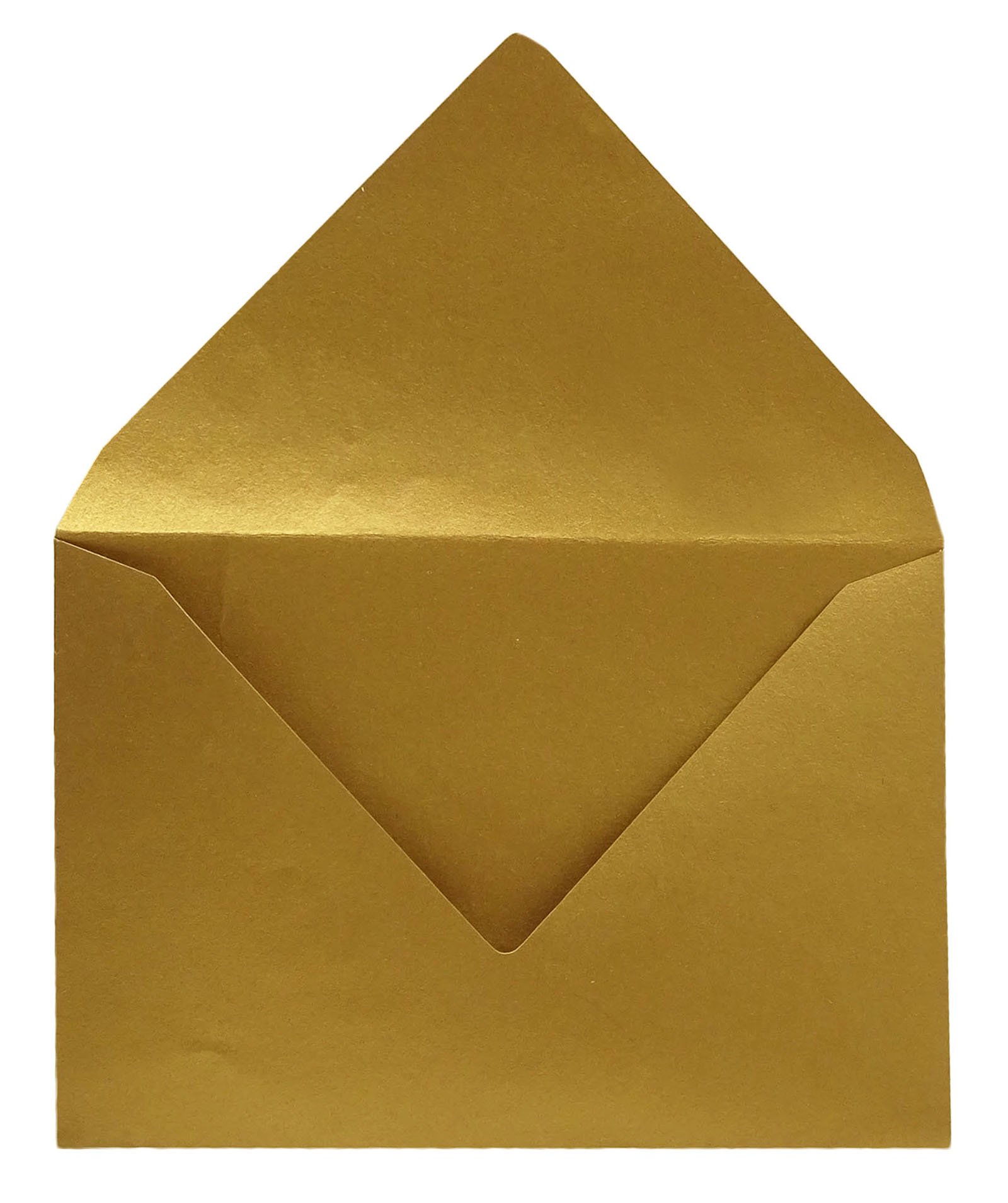 Darling Souvenir A2 Metallic-Gold-Qualitäts-Einladung Umschläge (4 3/8 x 5 3/4) Euro V-Flap 80 LBS Ideal für Hochzeiten, Geburtstag, Einladungen, Babyparty, Brautdusche -Packs & Farben erhältlich