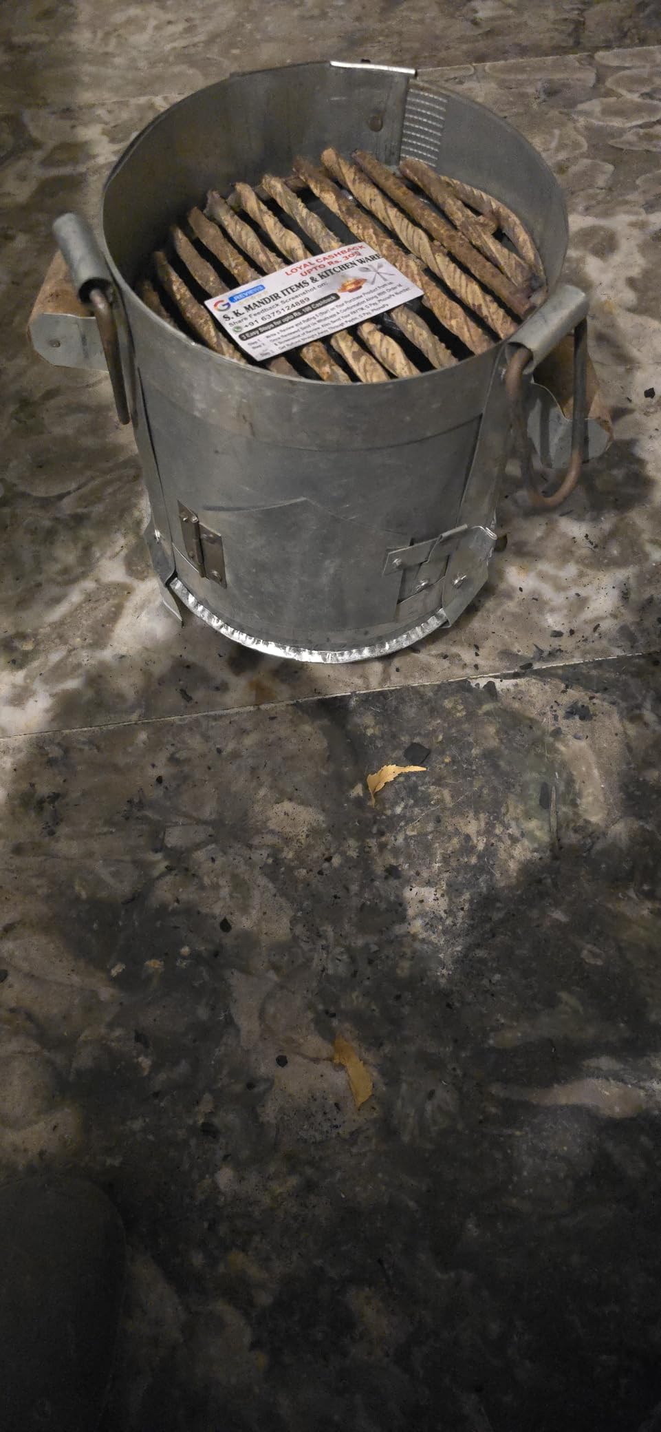 Heavy Duty Iron Sigri/Charcoal Stove for Home Cooking | Charoal Burner ...
