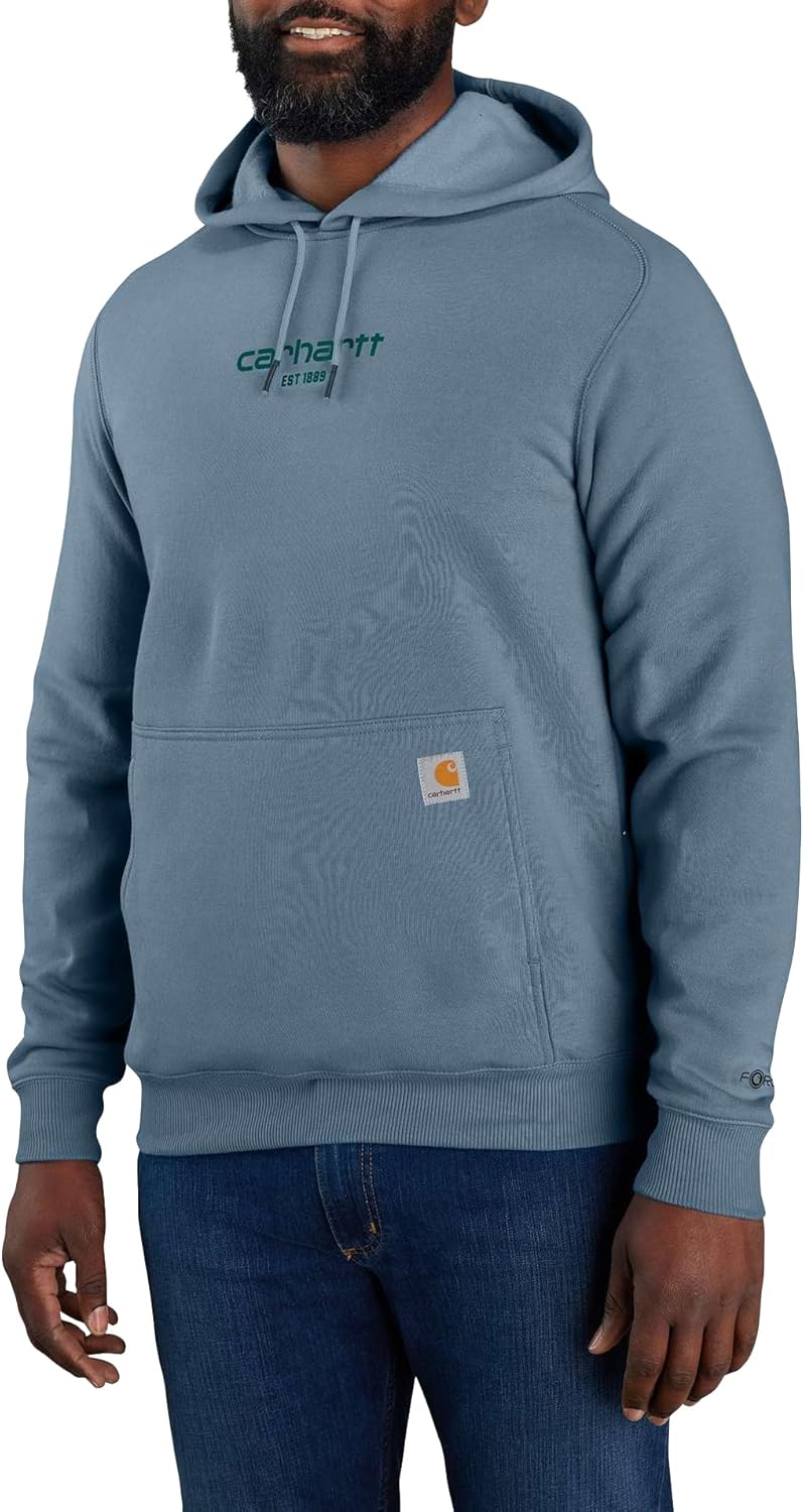 Carhartt Men’s Force Relaxed Fit Lightweight Logo Graphic Sweatshirt 106655 Carhartt Men’s Force Relaxed Fit Lightweight Logo Graphic Sweatshirt 106655