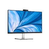 Monitor Dell 24", Full Hd (1920 x 1080), Ips, 5 ms, Usb 3.2 hub, C2423h | Baixa emissão de luz azul, webcam retrátil, áudio de conferência simplificado, anti‑ofuscante, design ecológico — imagem 5