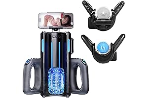 Automatic Thrusting Male Masterbator Phone Holder Machine Simulator