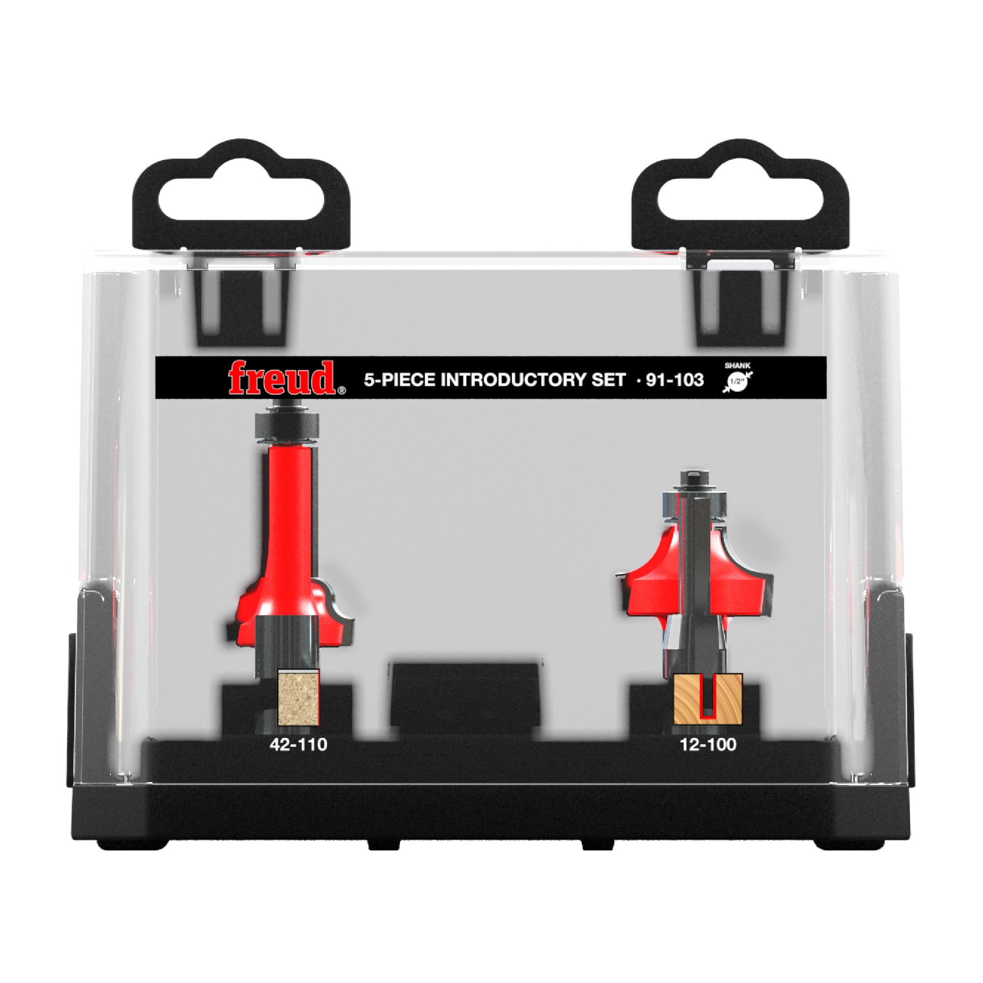 Amazon | フロイト91-103: 5ピース入門セット(1/2インチシャンク