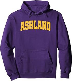 Ashland University Eagles School Name Arch Pullover Hoodie